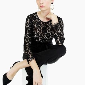 J CREW Lace 3/4 Sleeve NWOT Size 2